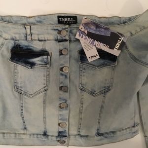 New Thrill Denim Jean Jacket